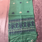 EMERALD FOREST – Handwoven Eri Silk Stole