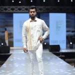 The Golden Stripe Shirt – Handloom Silk Shirt with a Modern Weave