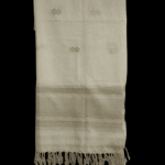 MEADOW DOTS – Handwoven Eri Silk Stole