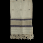 RUBY RIVULETS – Handwoven Eri Silk Stole