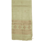 The Fuchsia Fantasy Stole – Handwoven Eri Silk Stole with Striped Border